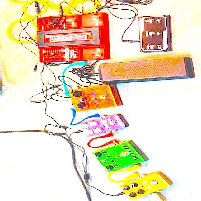 set up effect pedals for modules